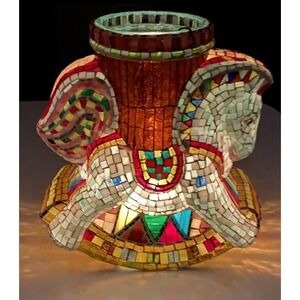 Merry Go Round Horse Glass Mosaic SVE made in italy